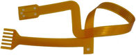 Поверхность 50ммС10мм золота погружения напечатанной цепи ПИ материальная желтая Солдермаск ФПК гибкая