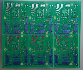 Маска припоя зеленого цвета PCB управлением импеданса клея Peelable OEM голубая для оборудования 5G