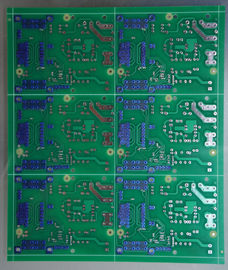 Маска припоя зеленого цвета PCB управлением импеданса клея Peelable OEM голубая для оборудования 5G