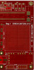 Красная доска Pcb слоя 1.60mm 1oz 4mil Bluetooth маски 4 припоя