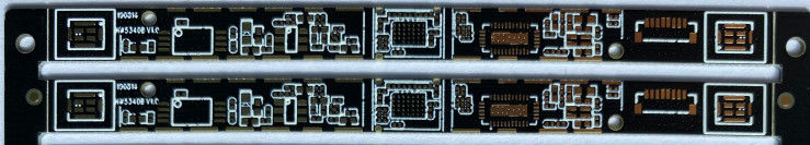 Черная доска PCB Soldermask Nanya FR4 TG 150 для освещения приведенного
